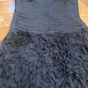 Adrianna Papell Evening little black strapless dress